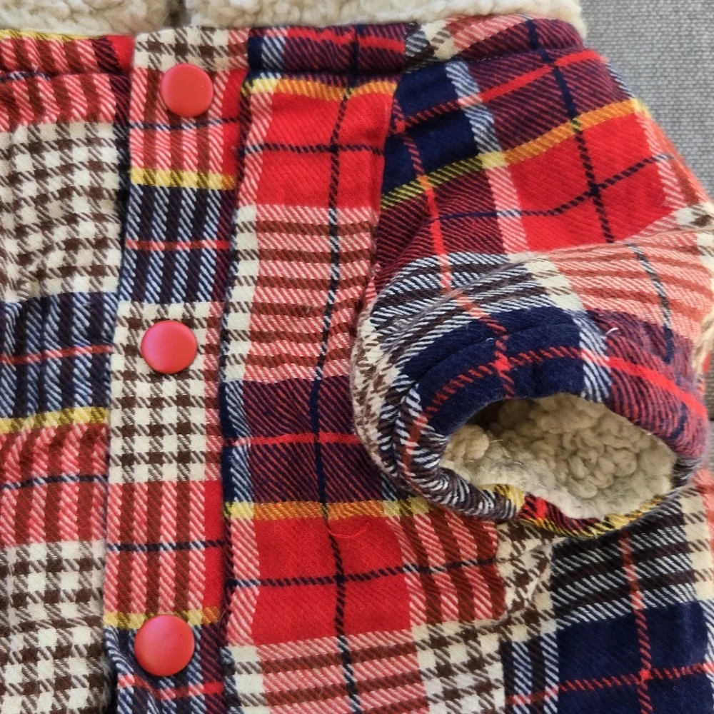 Aerie Offline Plaid Dog Sweater